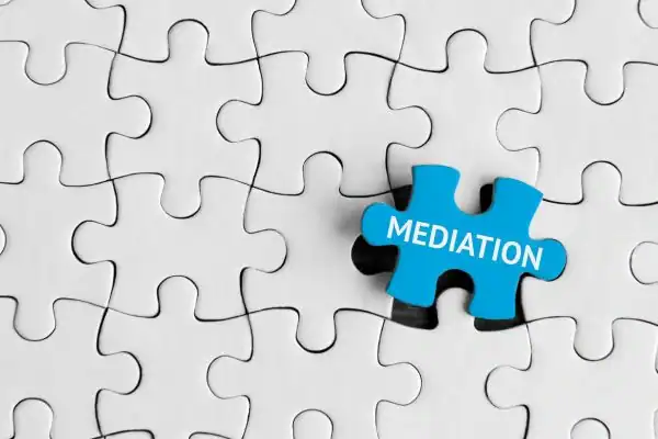 image of the mediation process Glastonbury